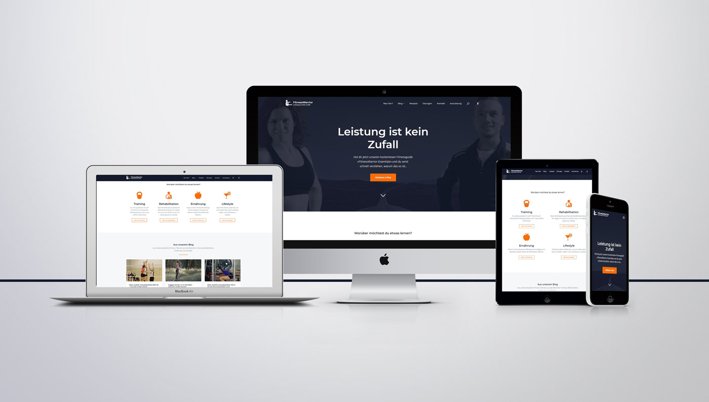 Responsive Website mit WordPress
