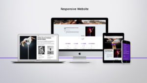 Responsive Website mit WordPress mit modernem Webdesign