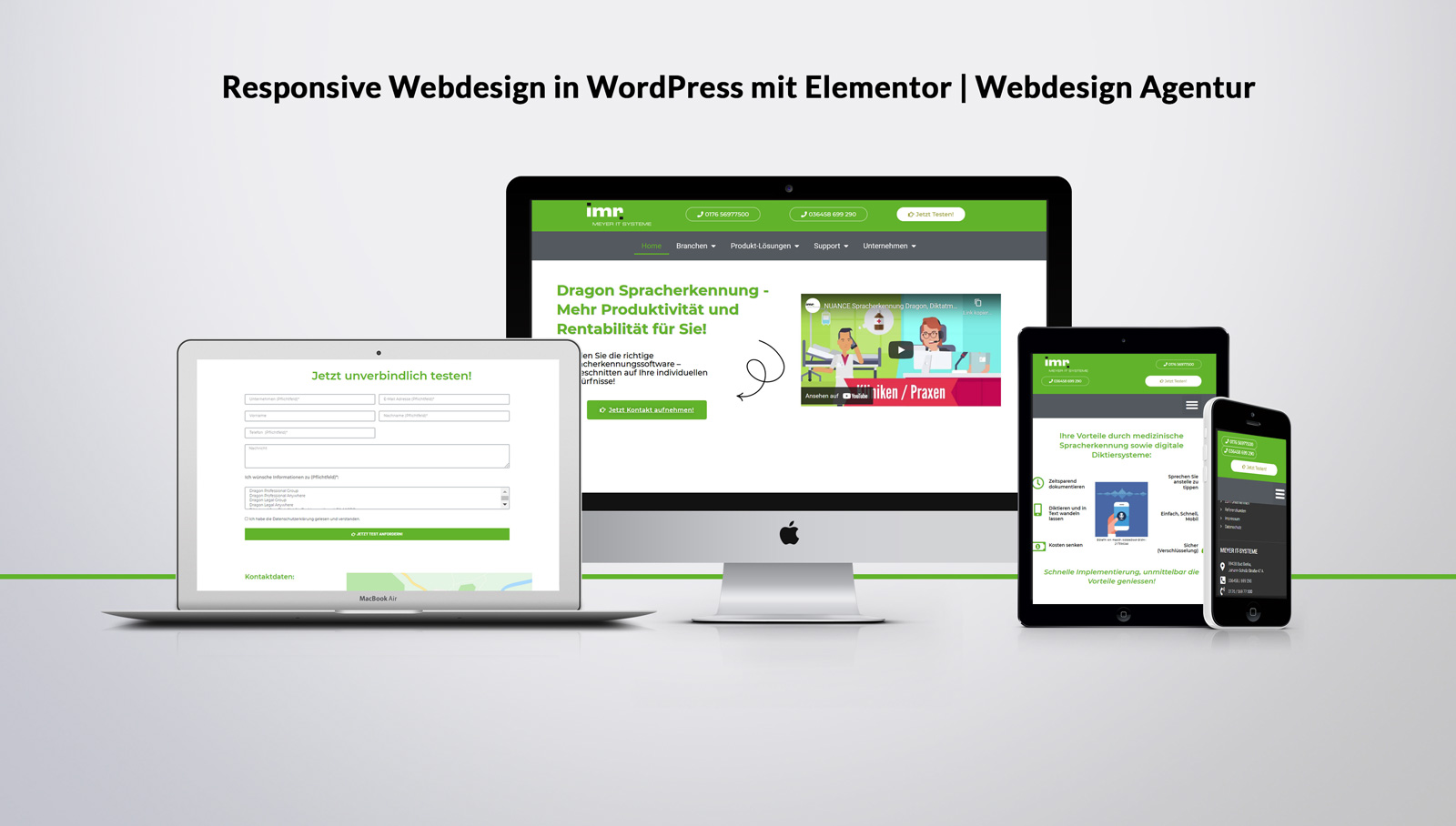 Website Relaunch in WordPress – IT Branche | Webdesign Agentur