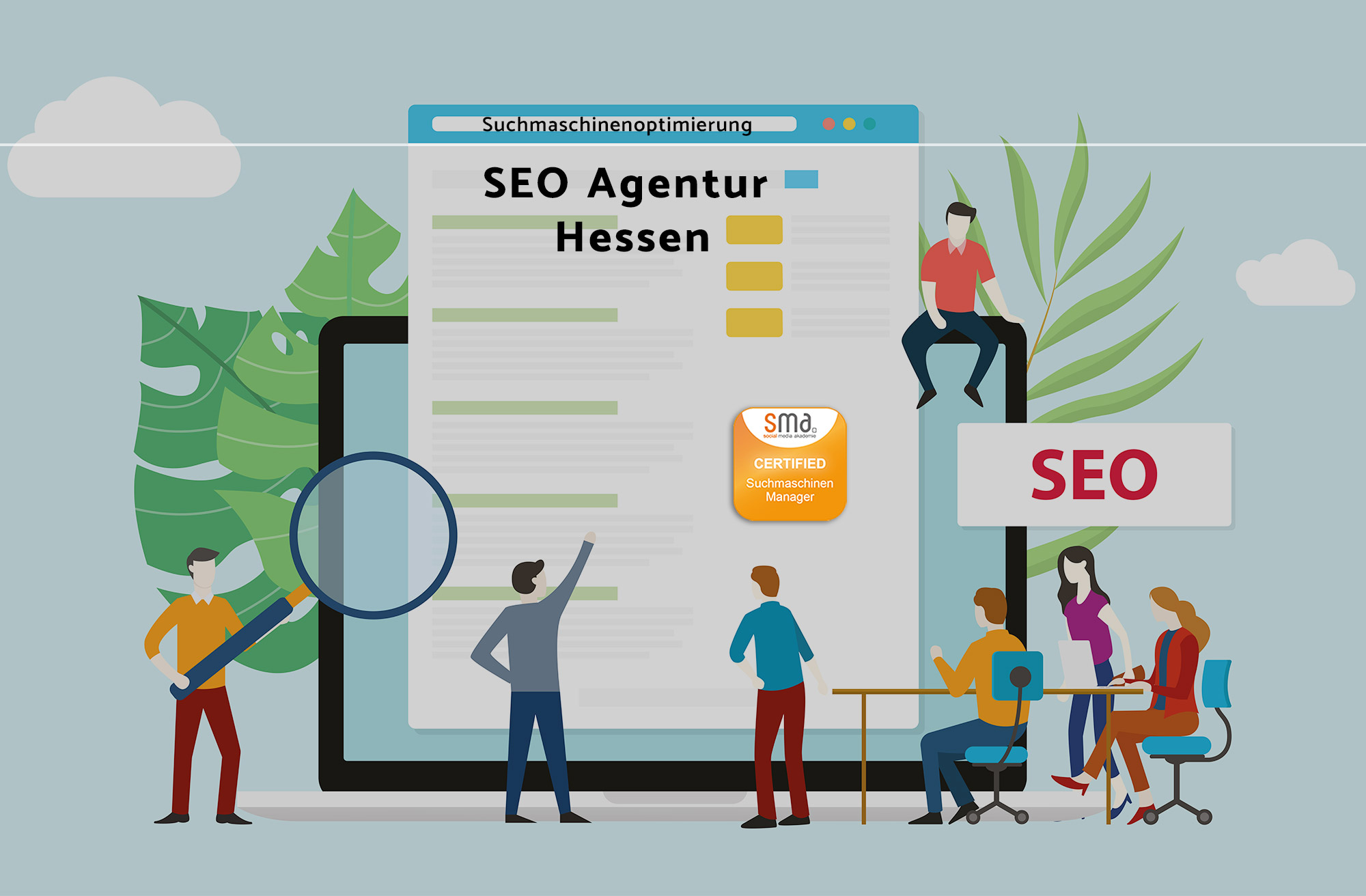 SEO Agentur in Hessen - Suchmaschinenoptimierung mit den OnlineMarketing Heads